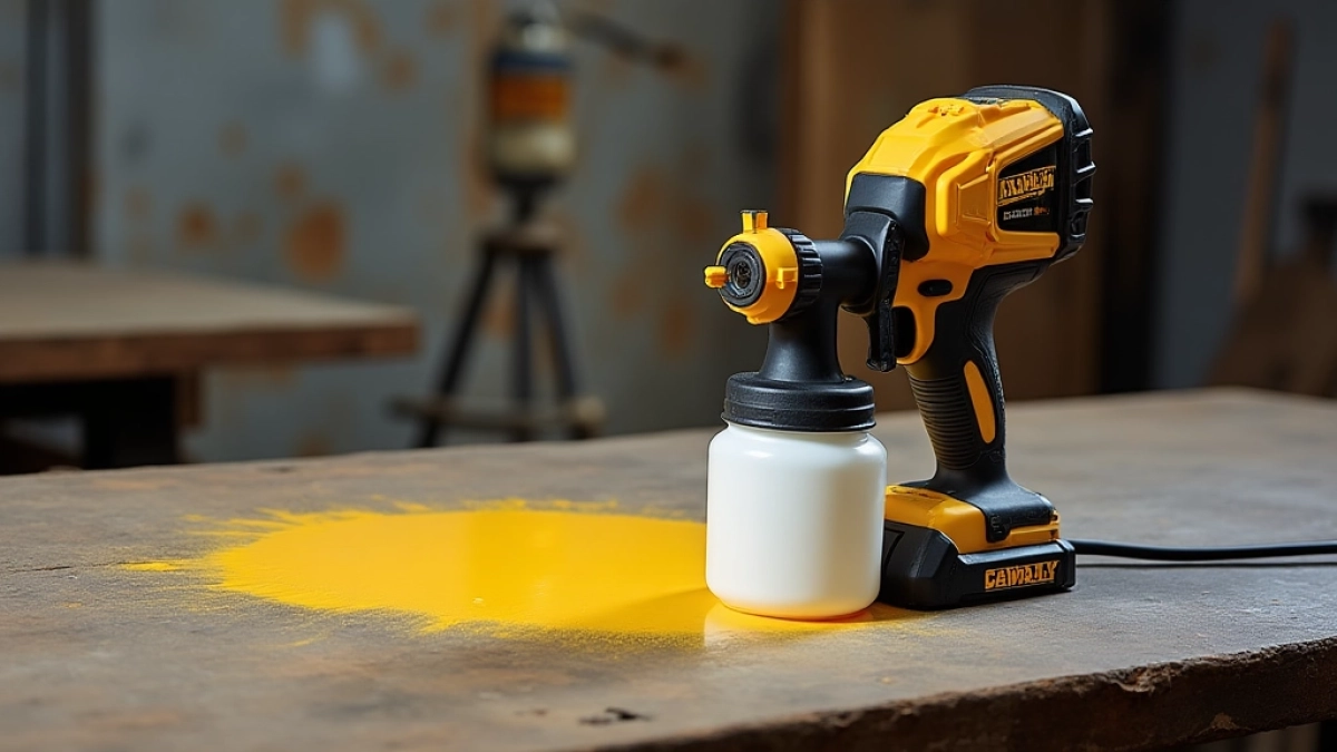 Pistolet do malowania na akumulator