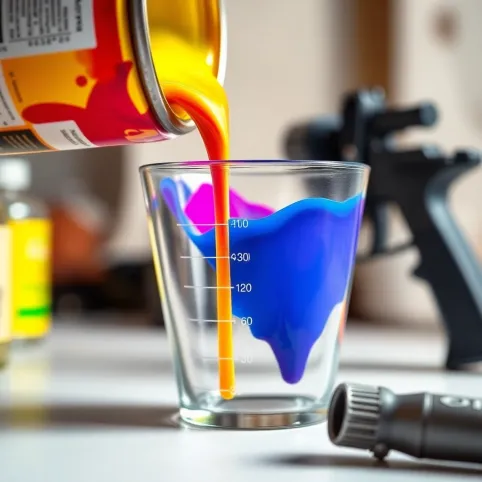 Jak rozcieńczyć farbę do malowania pistoletem