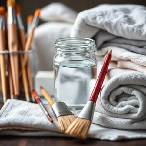 Jak zabezpieczyć pędzel po malowaniu