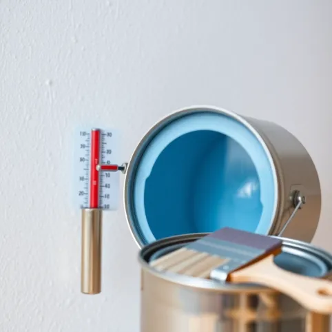 Jaka temperatura do malowania ścian